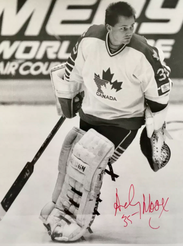 Andy Moog 1988 Team Canada Men's Hockey Goalie