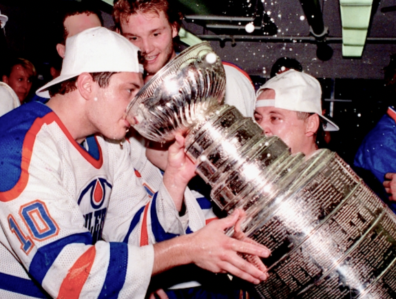 Esa Tikkanen 1988 Stanley Cup Champion