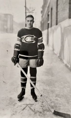 Marty Burke 1930 Montreal Canadiens