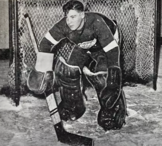 Terry Sawchuk 1950 Detroit Red Wings