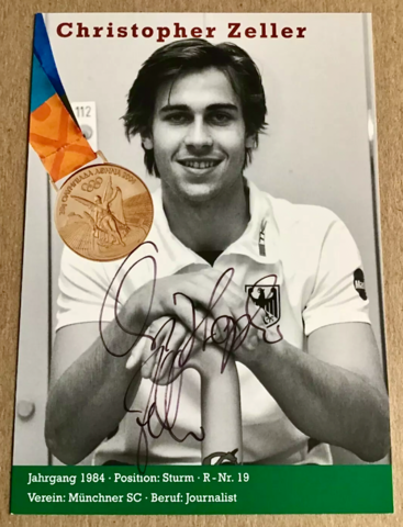 Christopher Zeller 2004 Summer Olympics Field Hockey