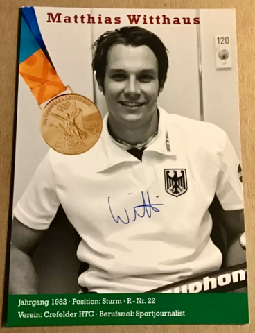 Matthias Witthaus 2004 Summer Olympics Field Hockey