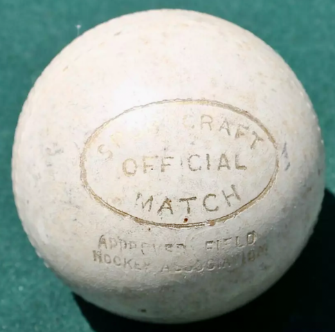 Vintage Field Hockey Ball - Sportcraft Hockey Ball - Sport Craft Official Match