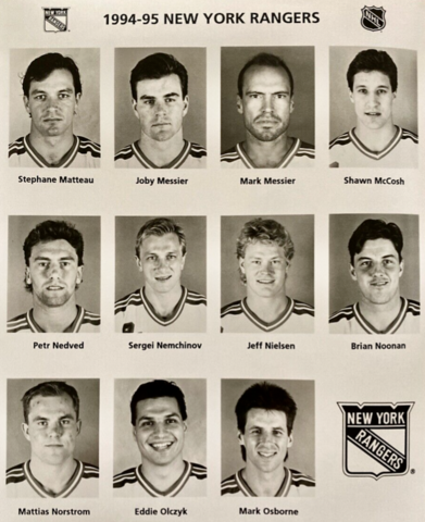 New York Rangers 1994-95