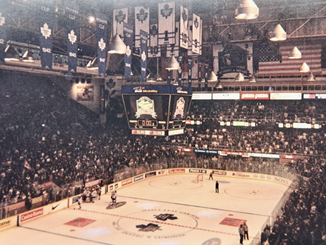 Final Game at Maple Leaf Gardens Last Game - February 13, 1999