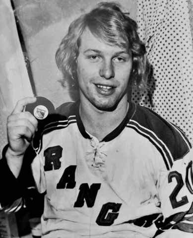 Gene Carr 1972 New York Rangers - 1st NHL Playoff Goal