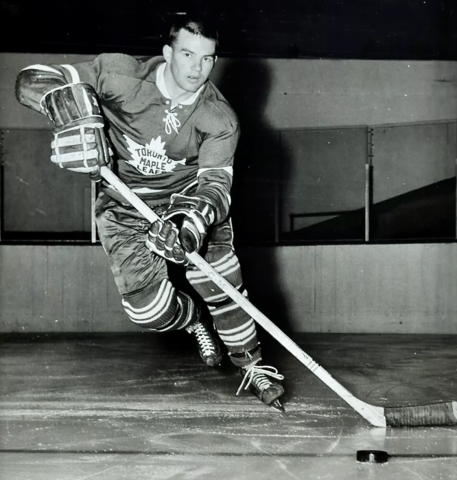 Ted Hampson 1959 Toronto Maple Leafs