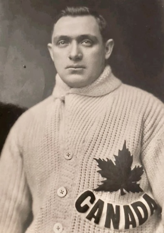 Bert McCaffrey 1924 Team Canada / Canadian Olympic Team Sweater