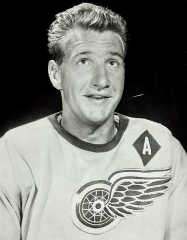 Glen Skov 1953 Detroit Red Wings