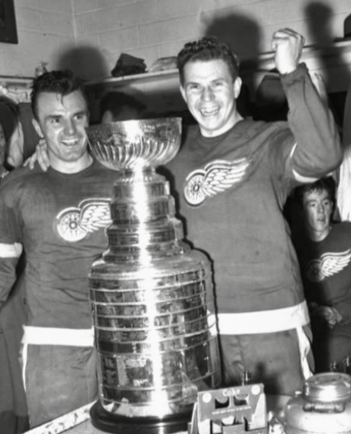 Pete Babando 1950 Stanley Cup Champions George Gee