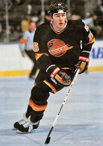 Trevor Linden 1990 Vancouver Canucks