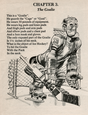 Mad Magazine #125 March, 1969 The Mad Ice Hockey Primer - The Goalie