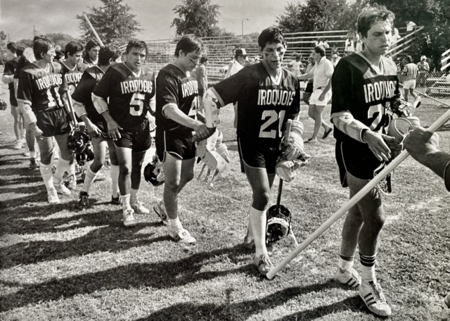 Iroquois Nationals Lacrosse Team 1984 Los Angeles World Lacrosse Games