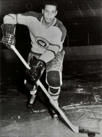 Willie O'Ree 1957 Quebec Aces