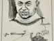 George Hainsworth Caricature 1930 Montreal Canadiens