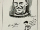 Aurèle Joliat Caricature 1930 Montreal Canadiens