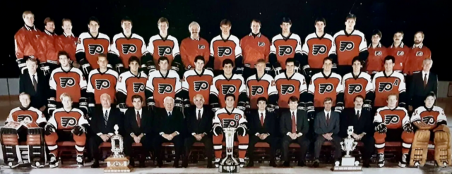 Philadelphia Flyers 1985 Prince of Wales Trophy Champions