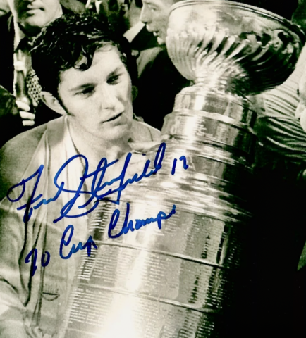 Fred Stanfield 1970 Stanley Cup Champion