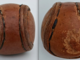 Vintage Hurling Ball - Leather Sliotar - Hand Stitched Ball