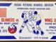 Vintage Hockey Ticket 1976 Super Series - New York Islanders vs Soviet Wings