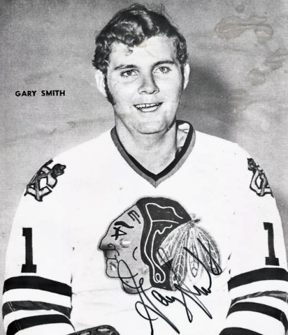 Gary Smith 1972 Chicago Black Hawks