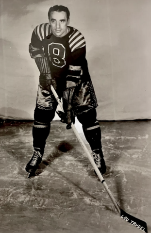 Lou Trudel 1944 Cleveland Barons