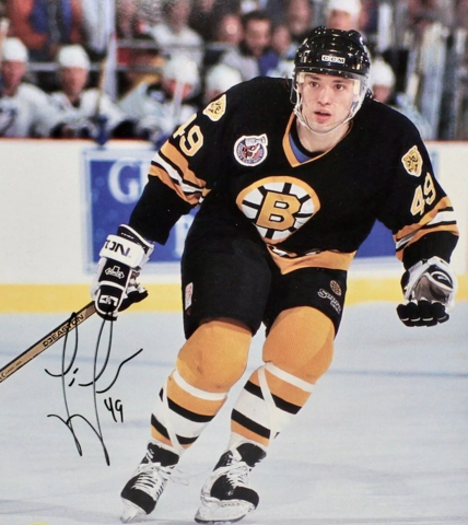 Joé Juneau 1993 Boston Bruins