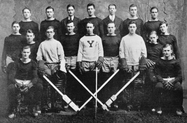 Yale University Bulldogs Hockey Team 1928