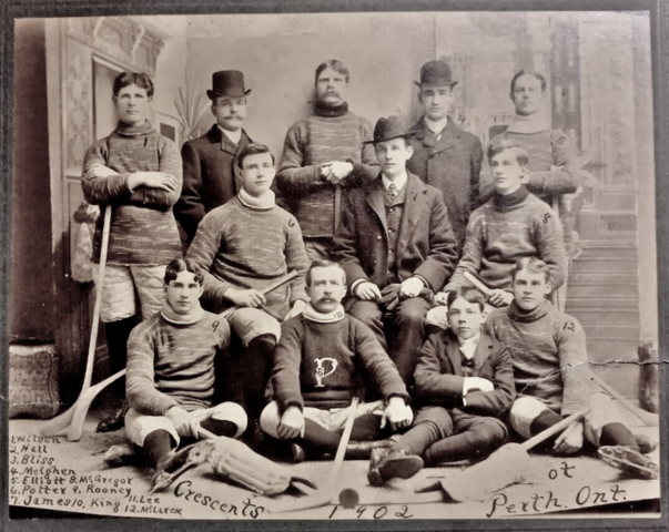 Perth Crescents 1902 Upper Ottawa Valley Hockey League