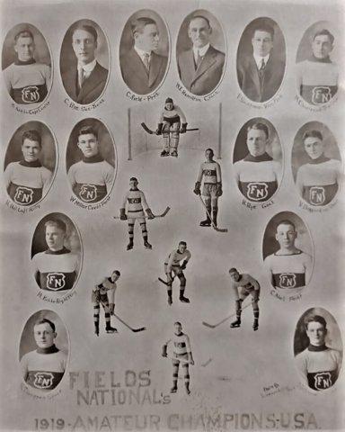 Michigan Soo Field's Nationals 1919 Michigan Soo Indians