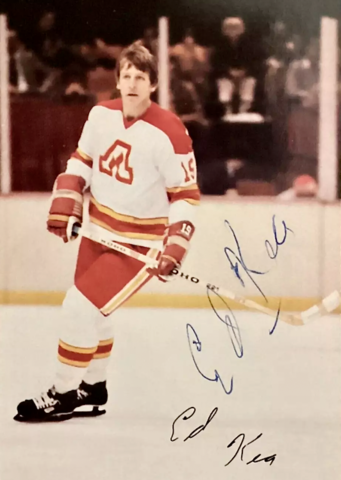 Ed Kea 1976 Atlanta Flames