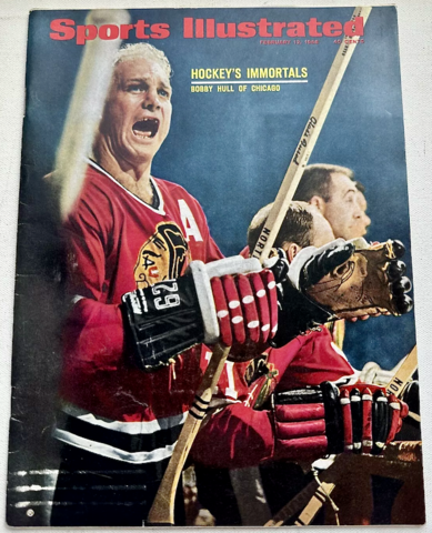 Bobby Hull Sports Illustrated Cover - February 12, 1968