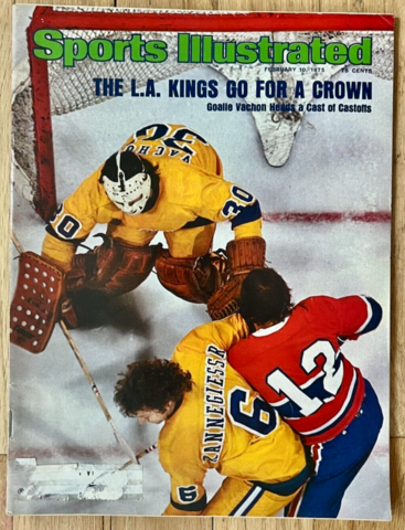 Sports Illustrated Hockey Cover 1975