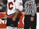 Andy McElman lets Jarome Iginla Bloody Face after fighting Brendan Shanahan 2001