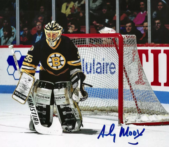 Andy Moog 1990 Boston Bruins