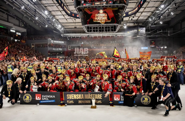 Luleå Hockey / Luleå HF 2025 Le Mat Trophy Champions Svenska Mästare SHL