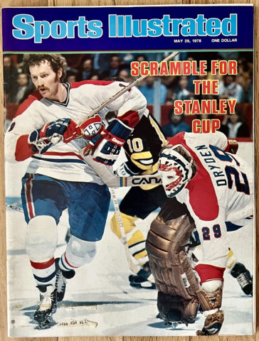 Larry Robinson & Ken Dryden Sports Illustrated Cover - May 29, 1978