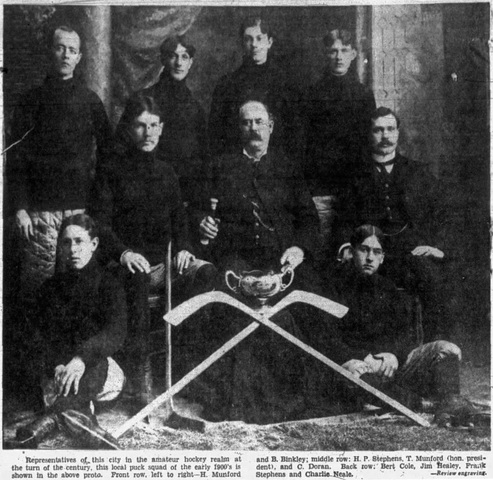 Niagara Falls Hockey Club, circa 1899–1900