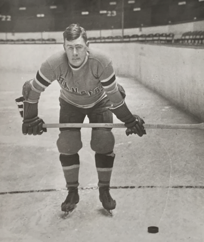 Fred "Bun" Cook 1930 New York Rangers
