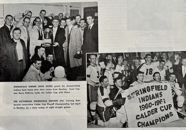 Springfield Indians 1961 Calder Cup Champions