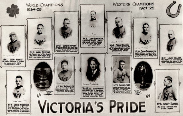 Victoria Cougars Postcard 1925 Victoria's Pride