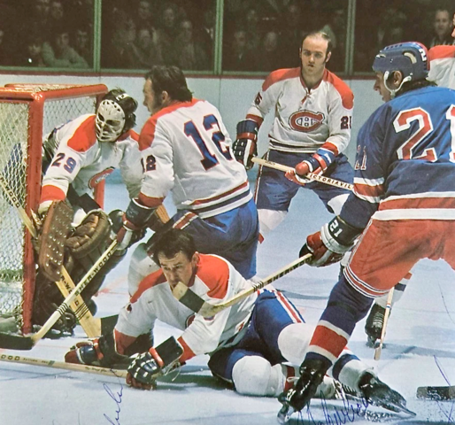 Ken Dryden Yvan Cournoyer, Guy Lapointe, Jacques Lemaire, Pete Stemkowski 1971