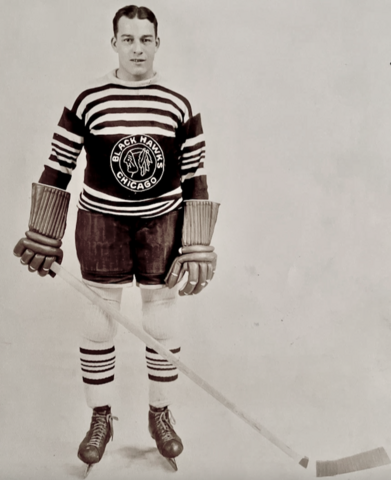Art Somers 1930 Chicago Black Hawks