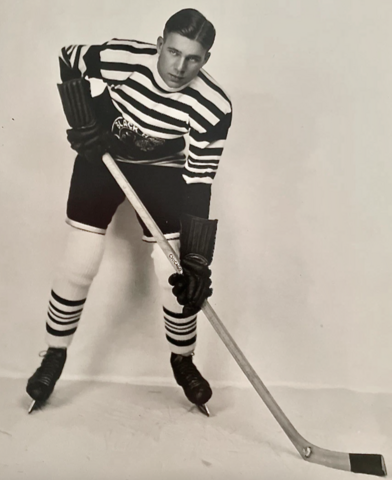 Elwin "Doc" Romnes 1930 Chicago Black Hawks