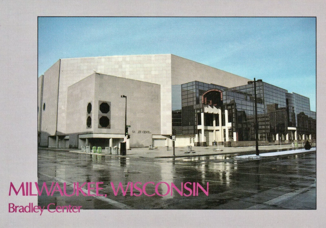 Bradley Center - Milwaukee Admirals Home Arena 1988 to 2016
