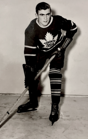 Tod Sloan 1949 Toronto Maple Leafs Rookie