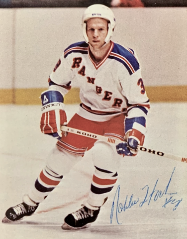 Robbie Ftorek 1982 New York Rangers