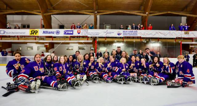 Team USA 2025 World Para Ice Hockey Women's World Champions