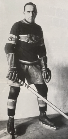 Howie Morenz 1925 Montreal Canadiens Globe Jersey