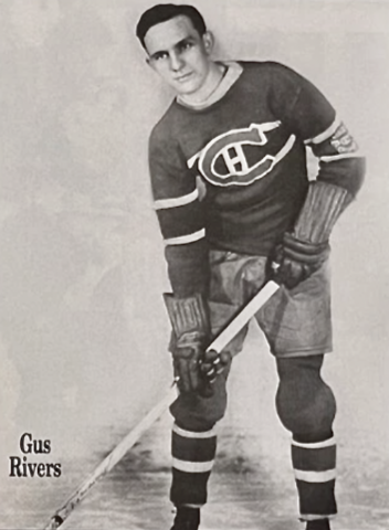 Gus Rivers 1930 Montreal Canadiens